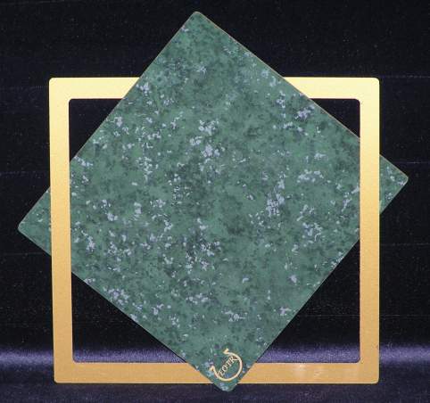 Detailed picture of FF-RF-MarbledGreenAndGold
